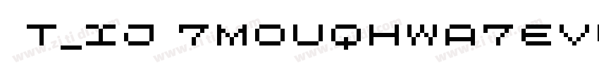  T_IJ 7MoUqhWA7eVLt字体转换